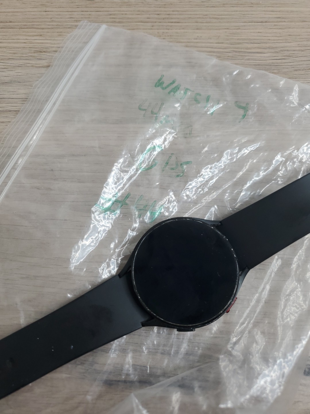 Samsung Galaxy Watch4 SM-R870 44mm Aluminum Case with Sport Band – Black…