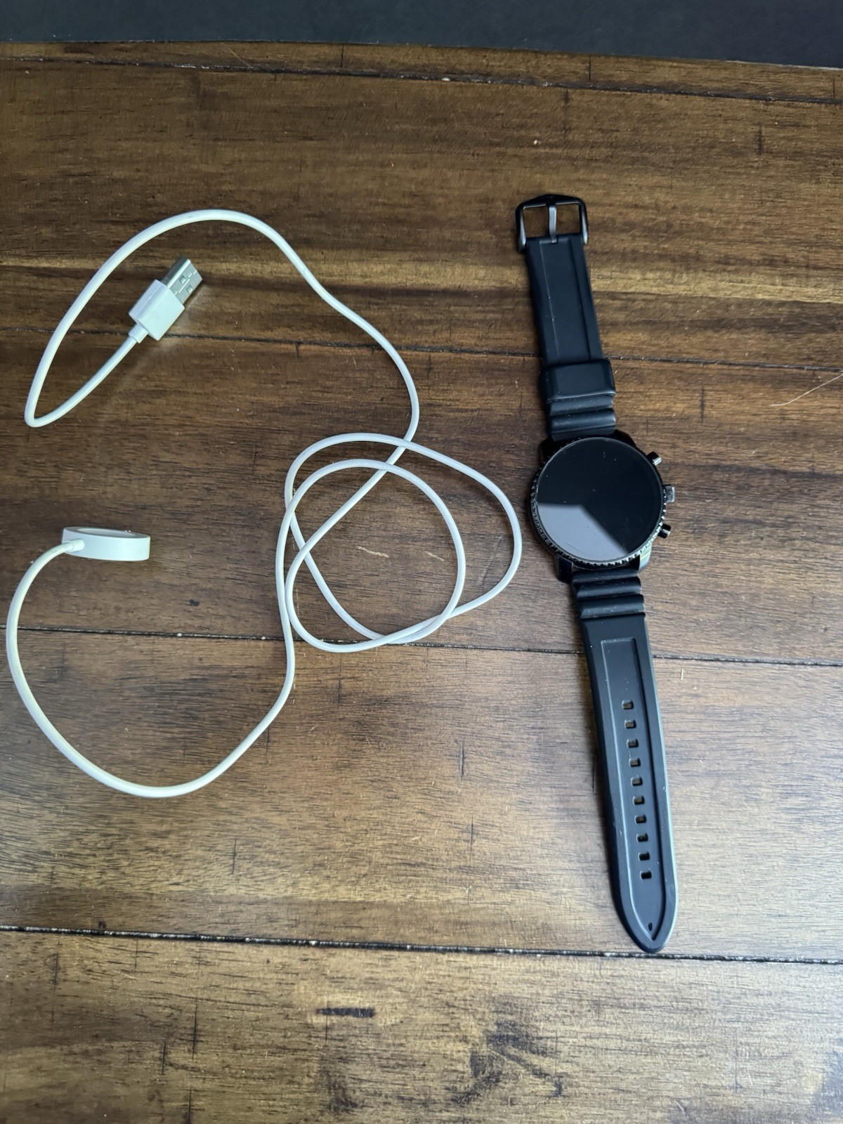 Fossil Gen 4 Q Explorist HR Smartwatch 45mm Black Wear OS Android iOS
