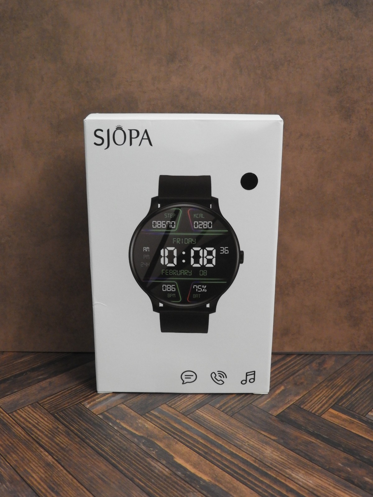 Sjopa Smart Watch – Black !!