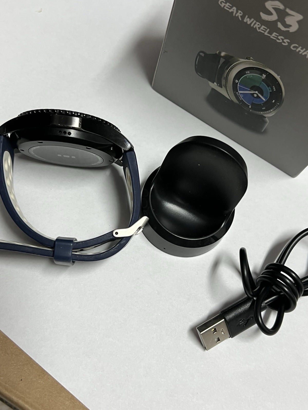Samsung Gear S3 Frontier 46mm SM-R760 GPS Smartwatch – Black