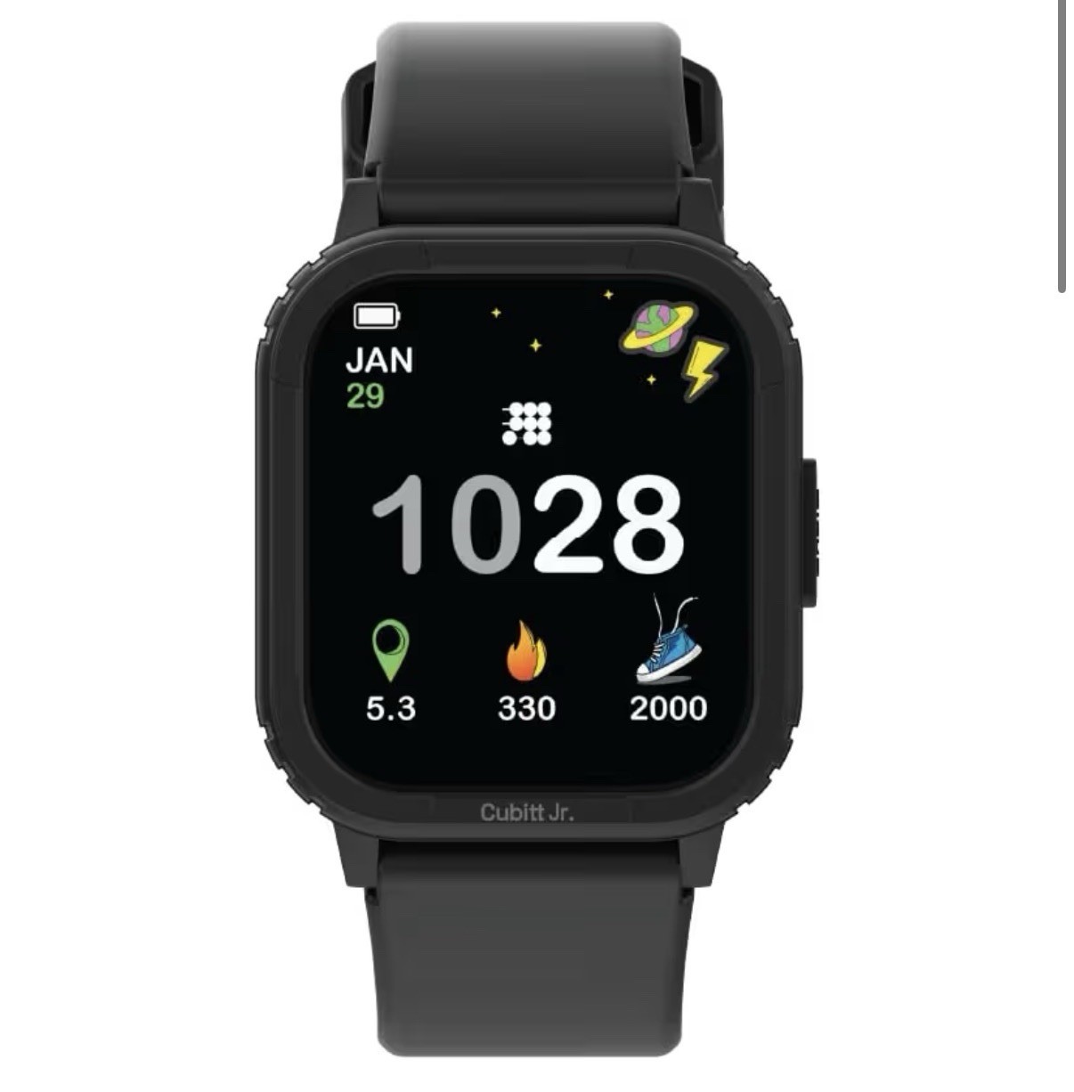Cubitt Jr Smart Watch for Kids & Teens: Games, Step Counter, Sleep