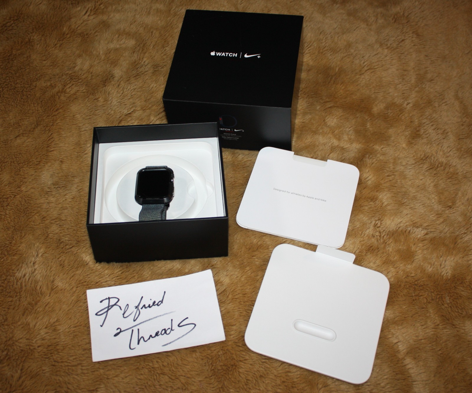 Nike+ Apple Watch Series 3-42mm (GPS + Cellular) LTD ED Mid Fog Sport Loop Mint!