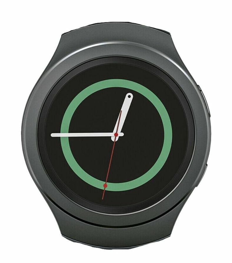 Samsung Galaxy Watch Gear S2 44mm – Black / Silver – For Parts Only