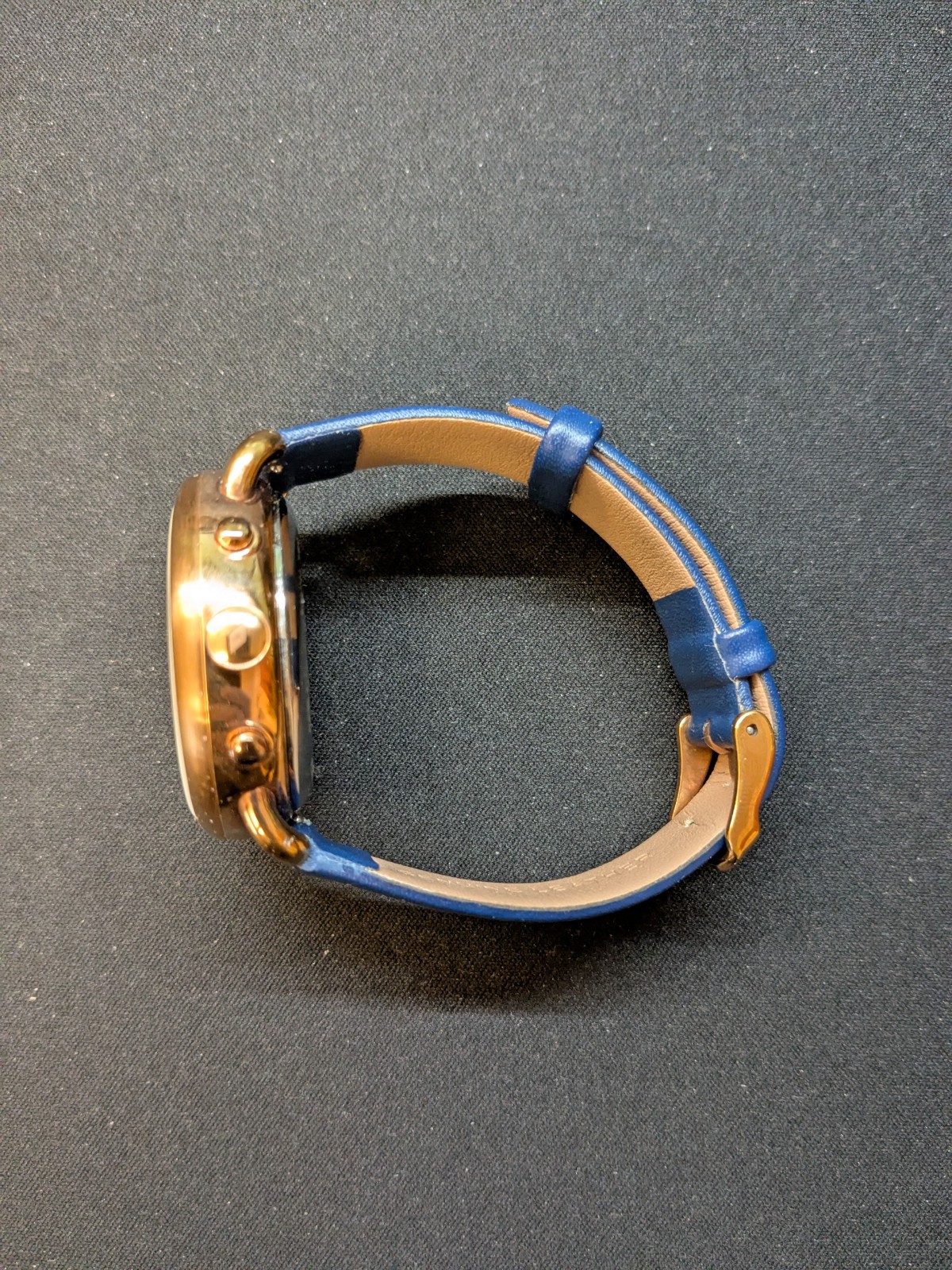 Fossil Q Tailor FTW1129 Hybrid Smartwatch Activity Tracker with leather strap