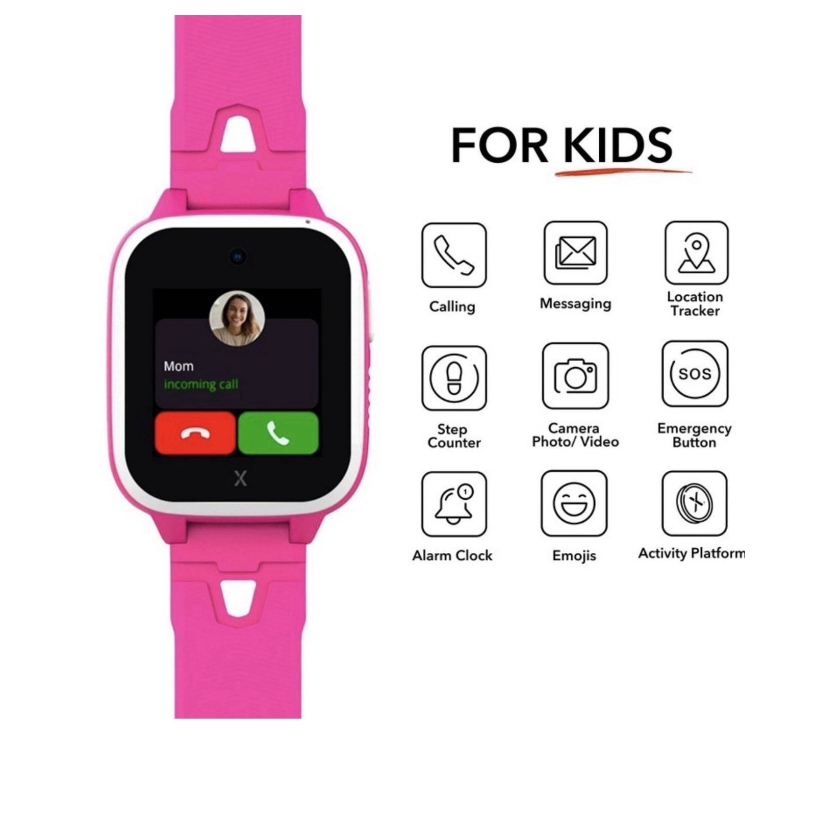 Xplora XGO3 Kids Smartwatch Cellphone Pink New