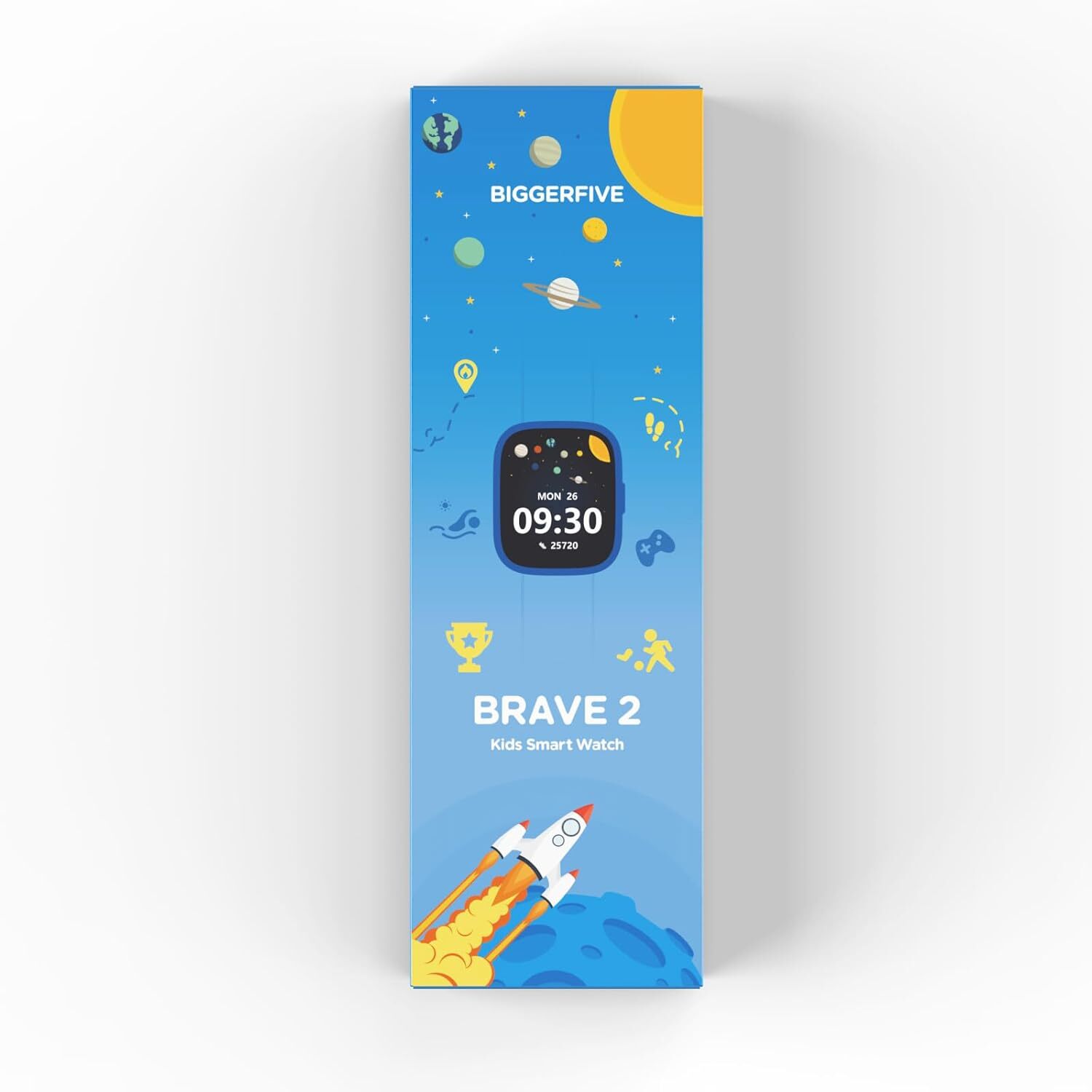 Smart Watch for Kids 1.8″ Fitness Tracker Watch Pedometer Puzzle Games for Kids