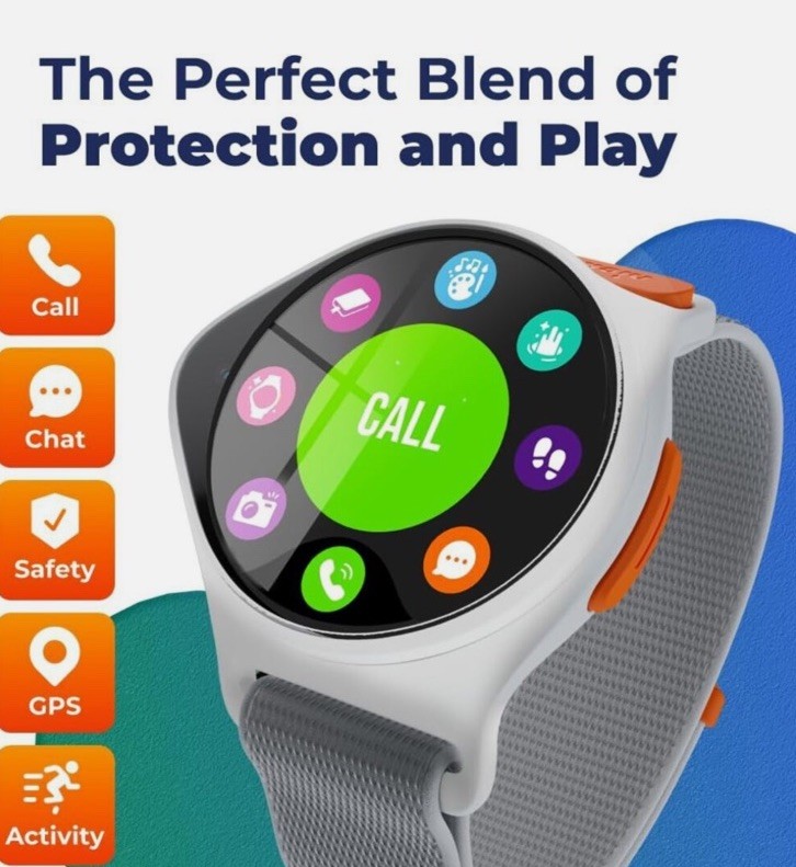 (B37/15)New & Sealed – Nickwatch NICKW001-2 Smartwatch For Kids – Free Shipping!