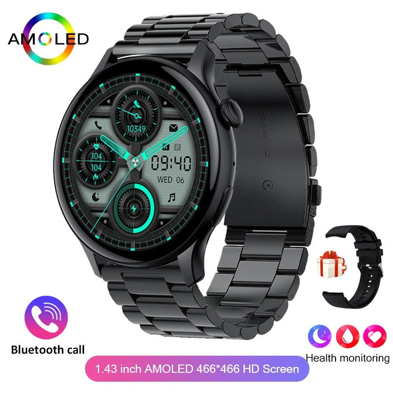 True AMOLED Smart Watch Ladies Screen 466*466 HD Calling Smartwatch For Xiaomi