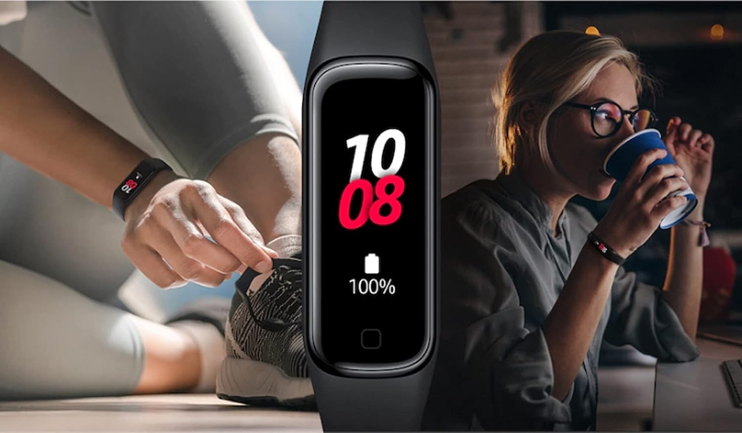 Silicone Strap Compatible with Samsung Galaxy Fit2 SM-R220