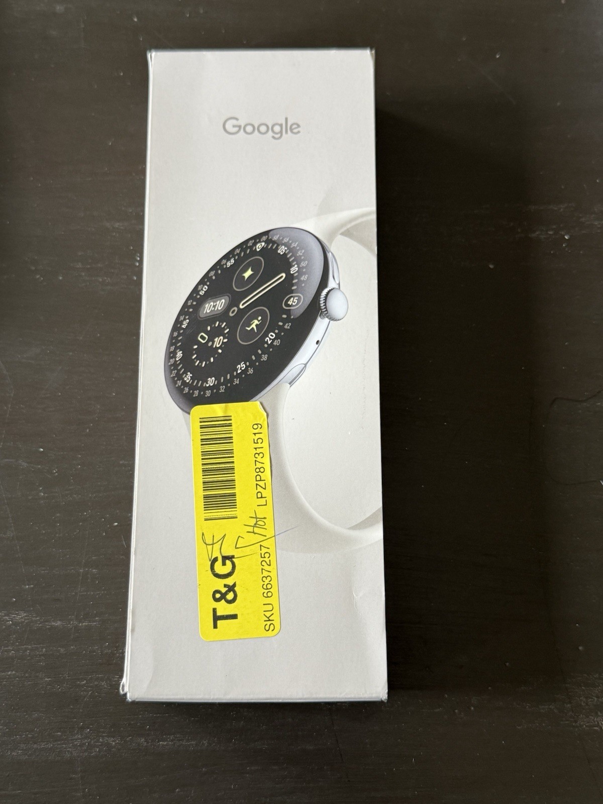 Google Pixel Watch 4 45mm Polished Silver Case Smartwatch GA05797