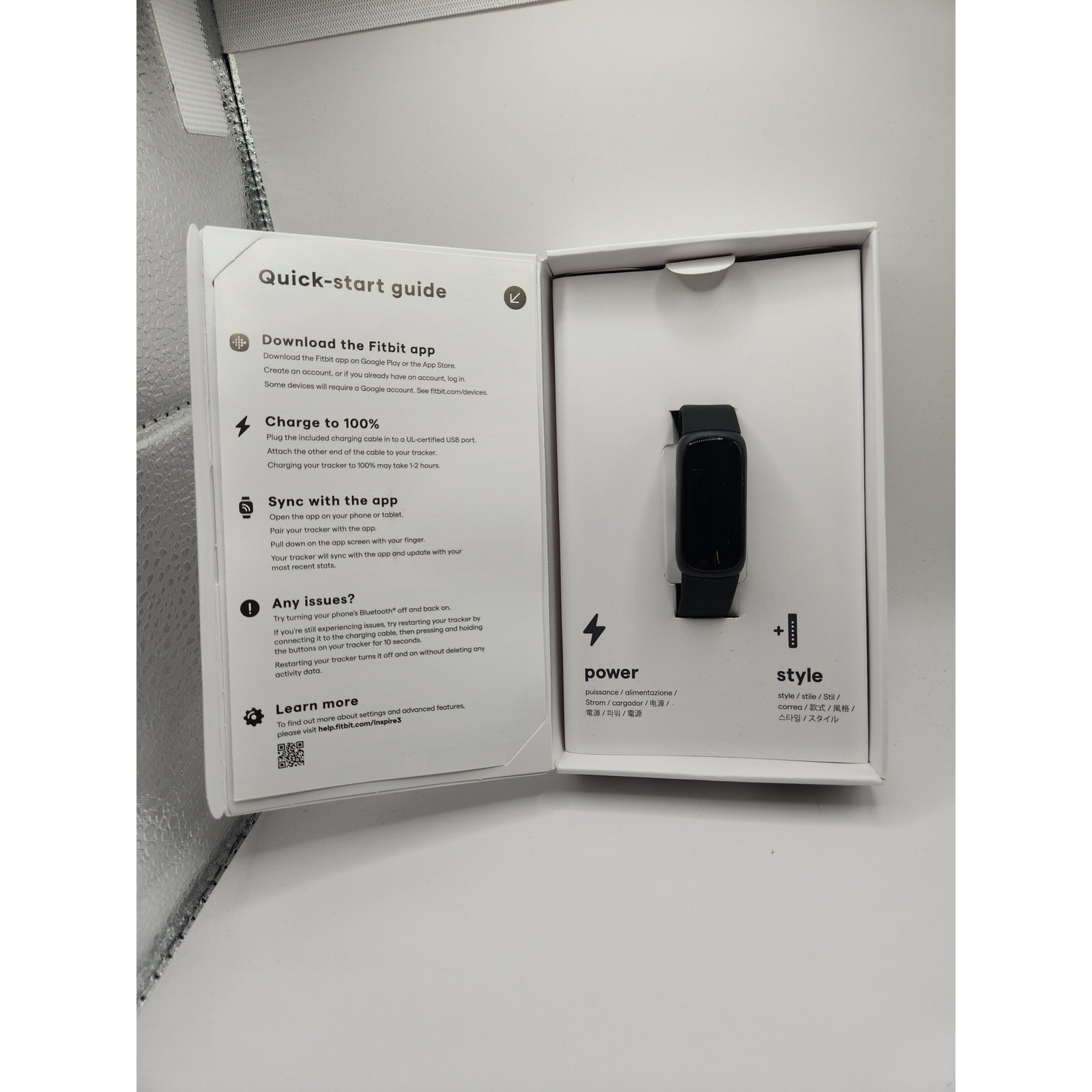 Fitbit Inspire 3 Black Fitness Tracker Black