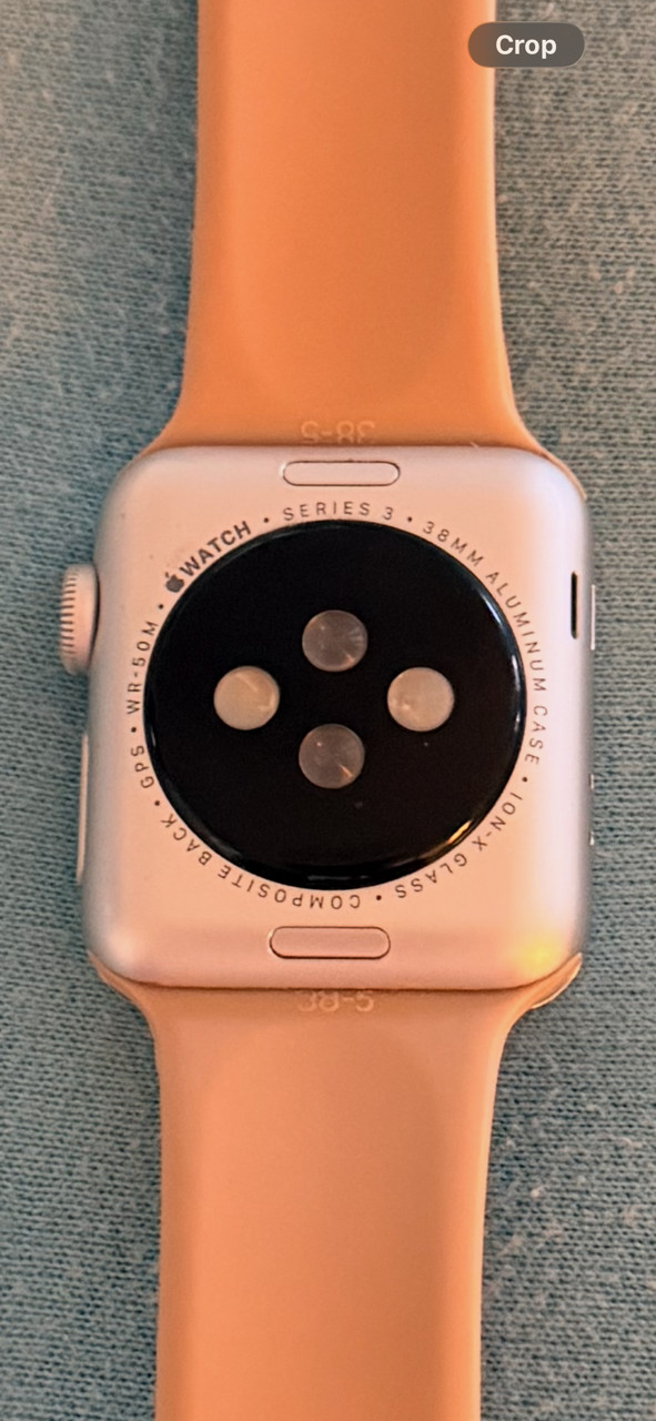 Apple Watch Series 3 38mm Gold Aluminium Case with Pink Sand Sport Band (GPS) –
