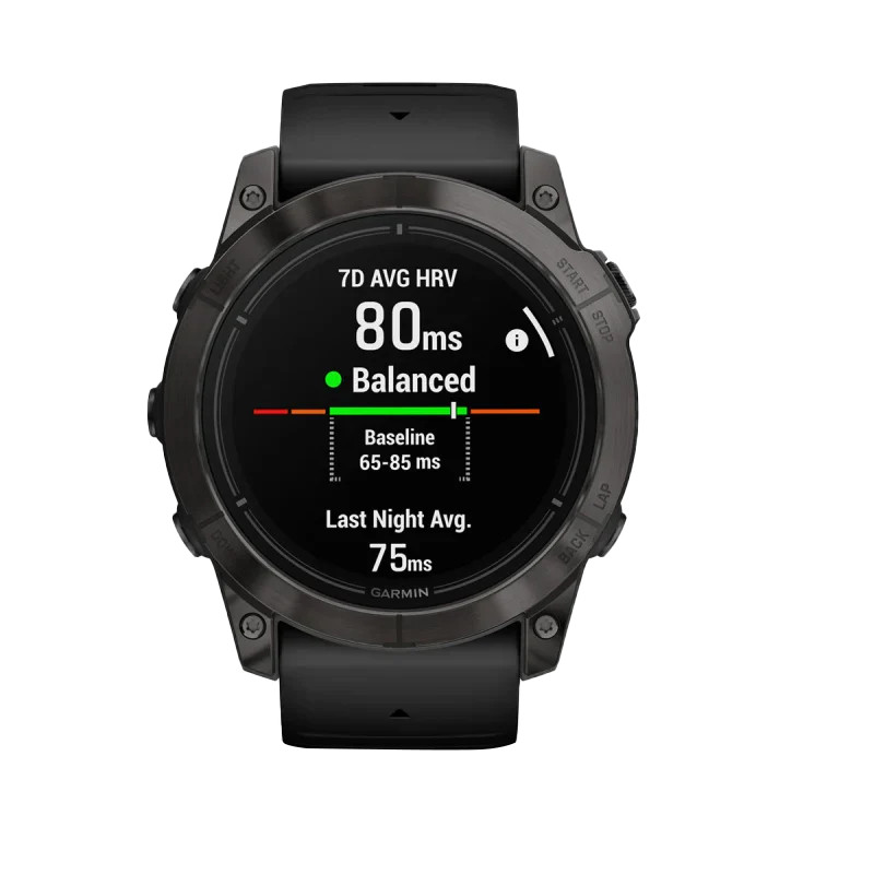 Garmin Epix Pro Gen 2 Sapphire Carbon Titanium Smartwatch 51mm 010-02804-00