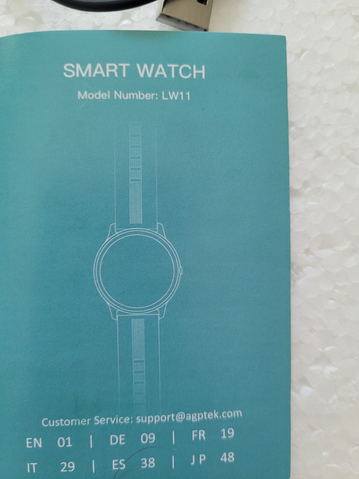 Smartwatch for Android and iOS Phones LW11 Waterproof Activity Tracker
