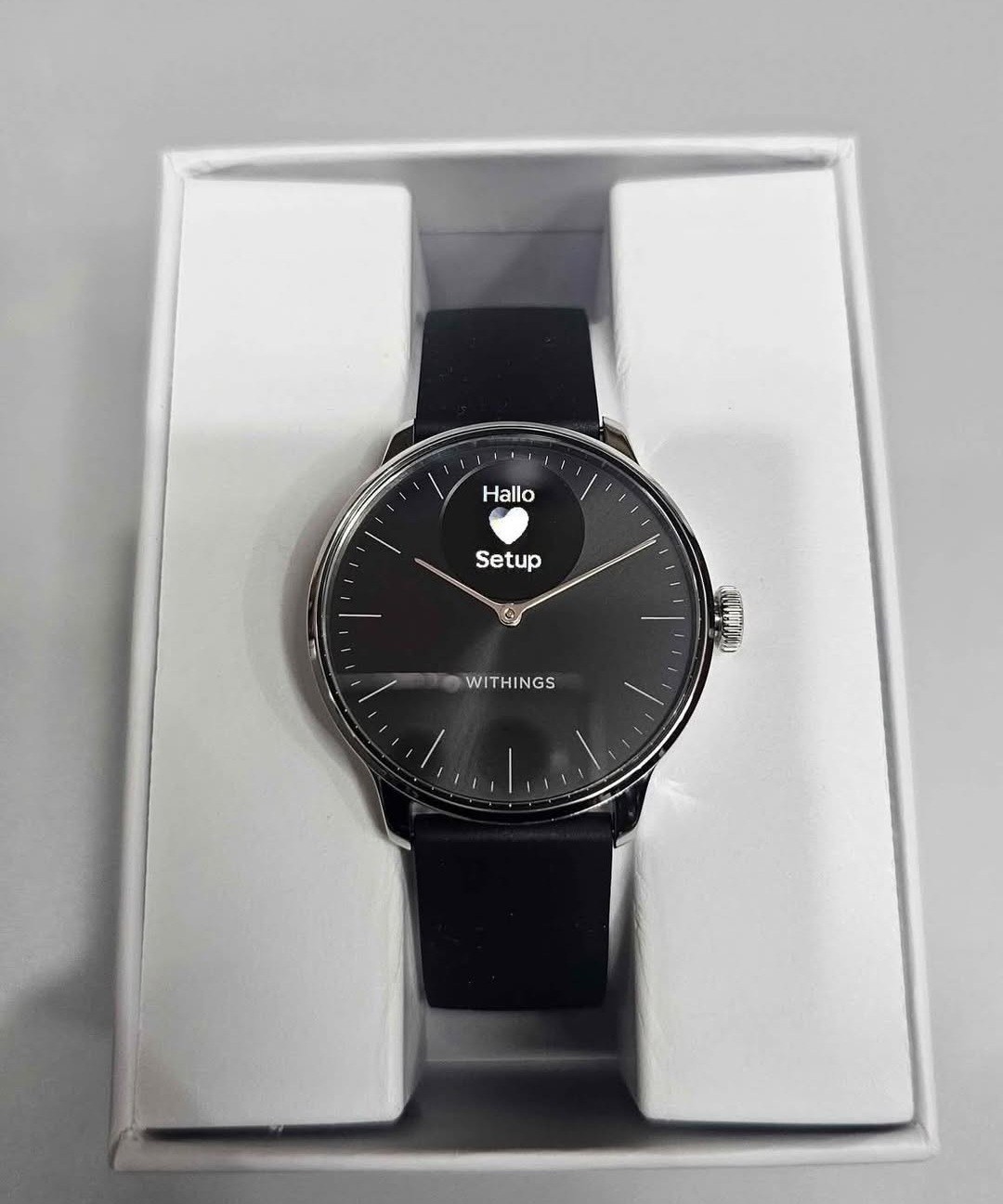 Withings ScanWatch Light – Hybrid Smart Watch, Heart Rate Monitoring, Fitness