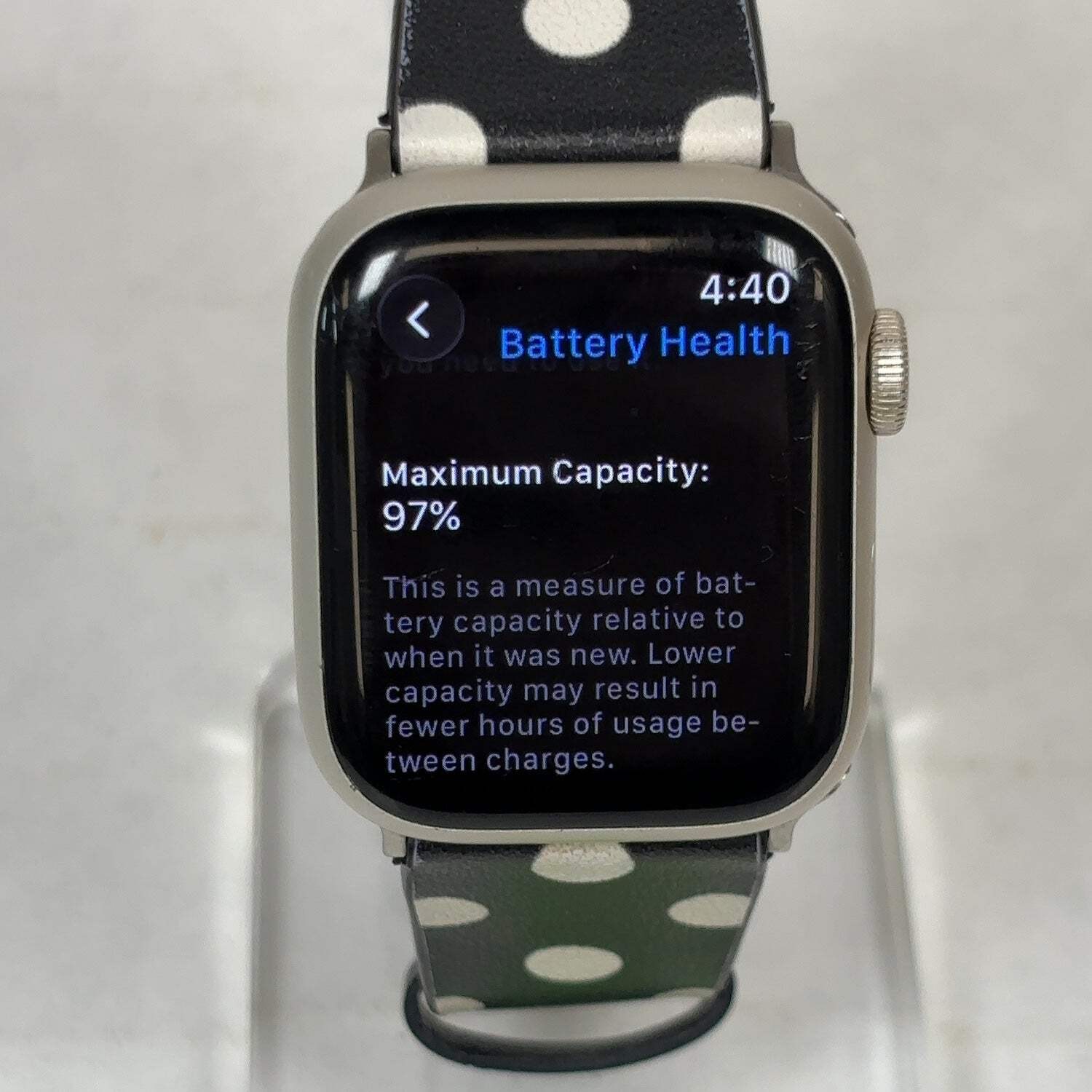 Unlocked Apple Watch Series 7 41MM Starlight Aluminum MKH83LL/A GPS + Cellular