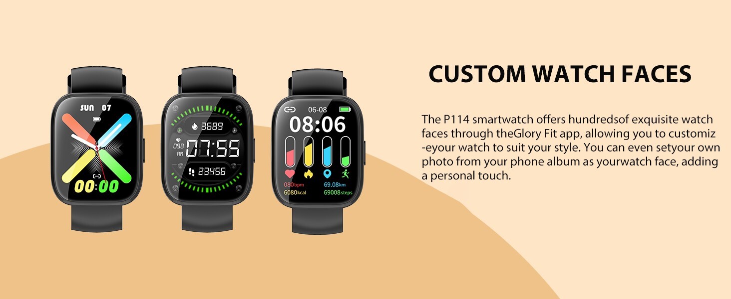 Smart Watch Fitness Tracker with Dial Calls Speaker 1.85″ TFT-Touch Screen