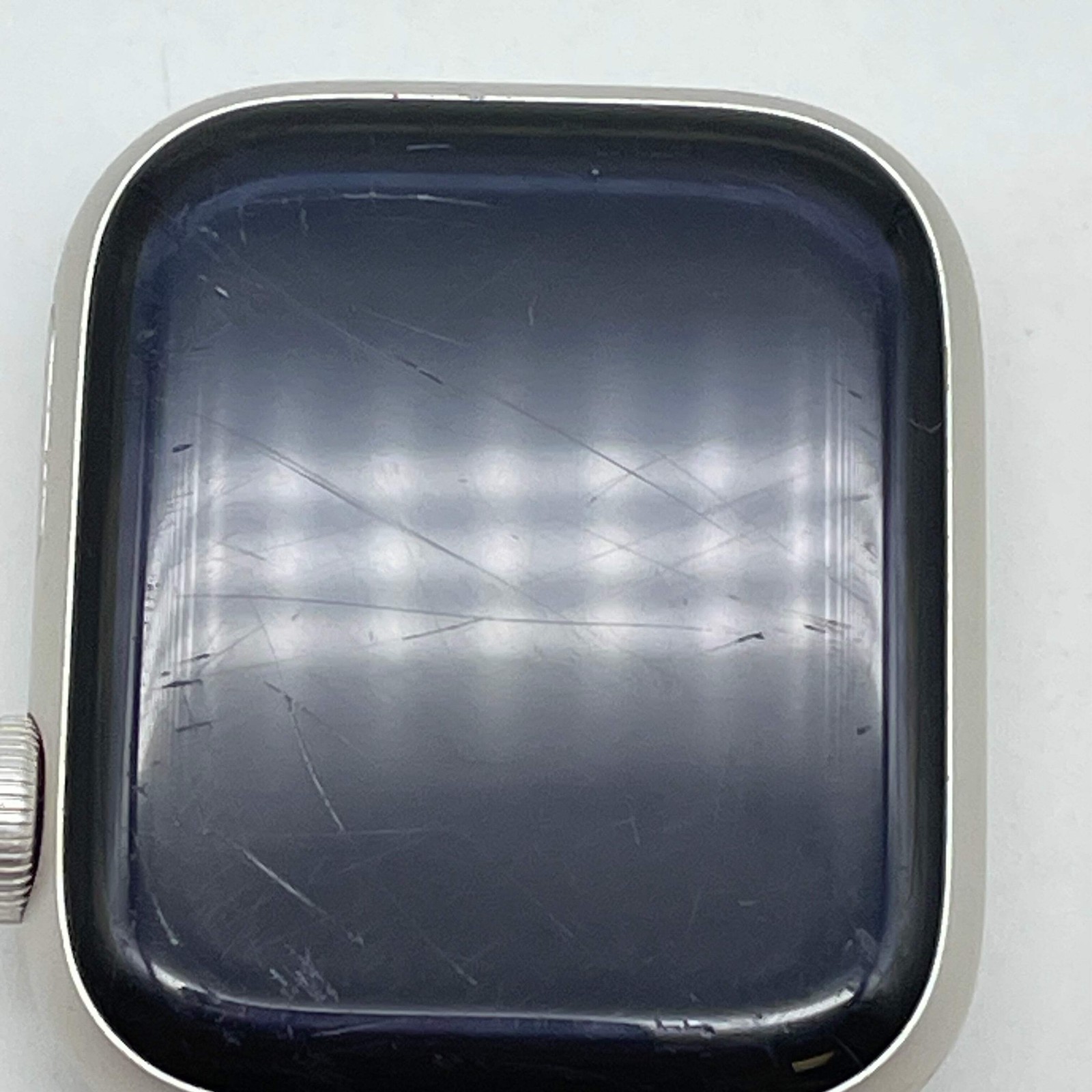 GPS Only Apple Watch Series 7 41MM Silver Aluminum MKNE3LL/A Face Only