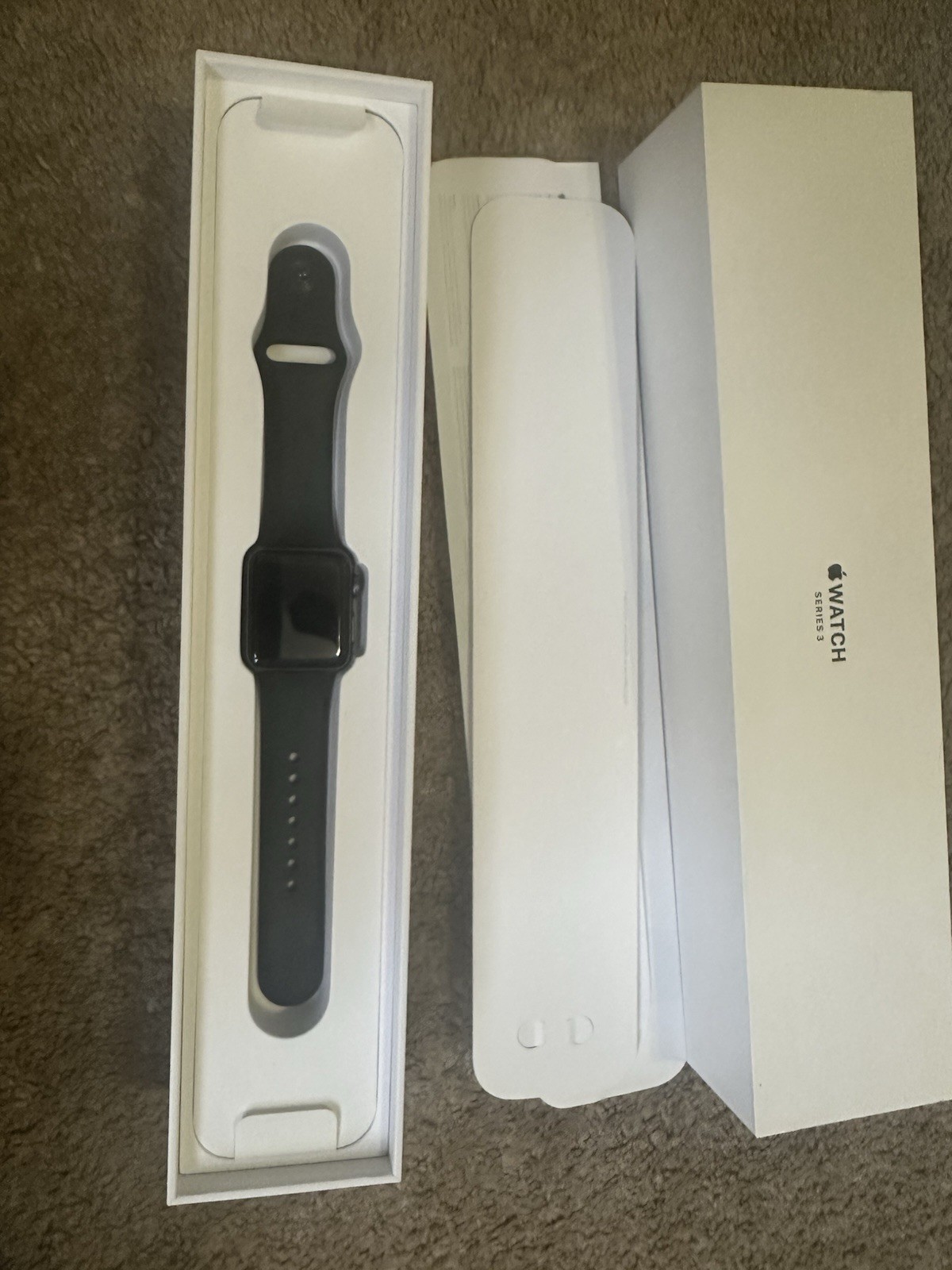 Apple Watch Series 3 38mm 42mm GPS + WiFi + Bluetooth Gold Gray Silver – Good