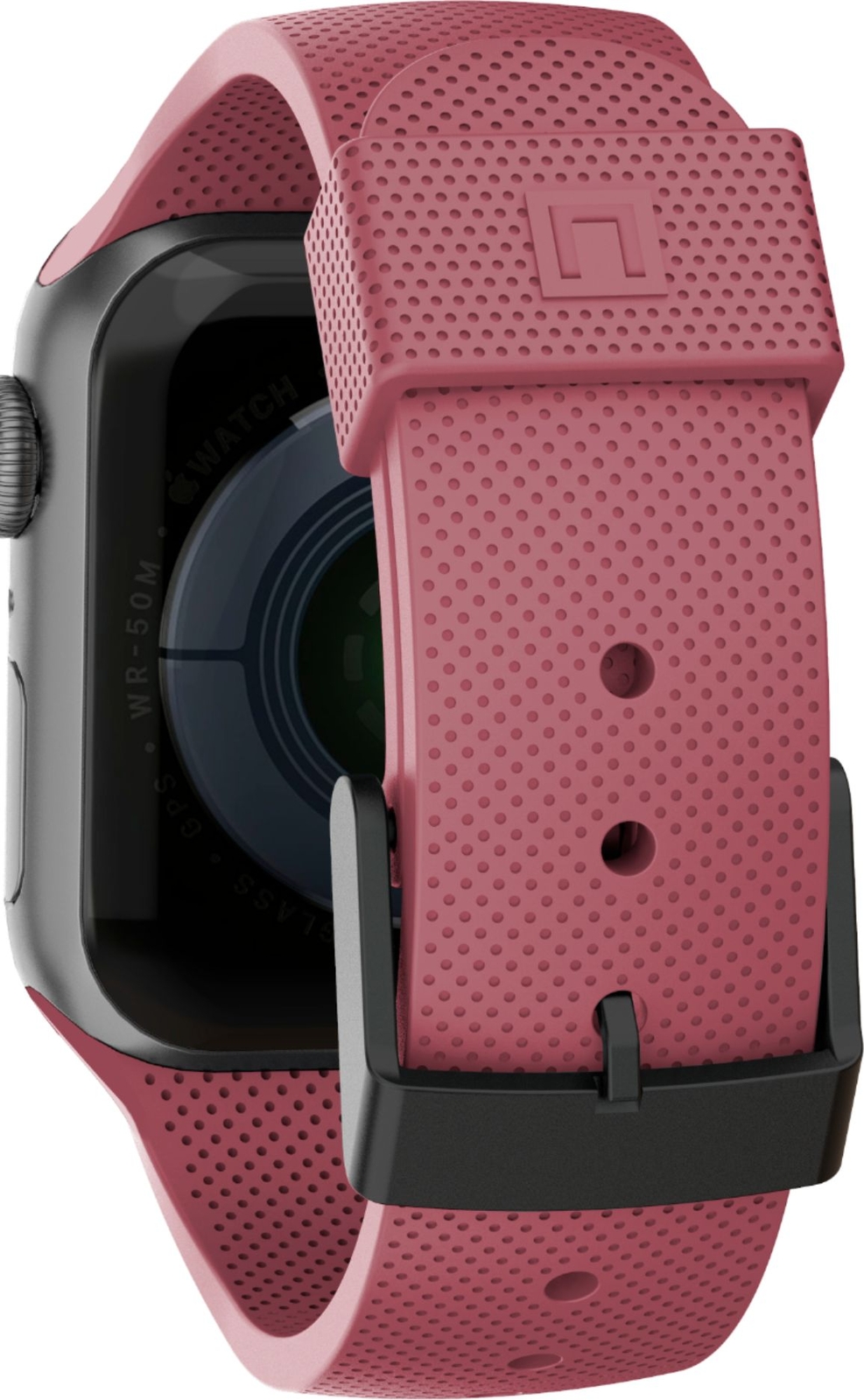 UAG DOT Silicone Strap Band for Apple Watch 8 7 6 5 4 41mm 40mm 38mm Dusty Rose