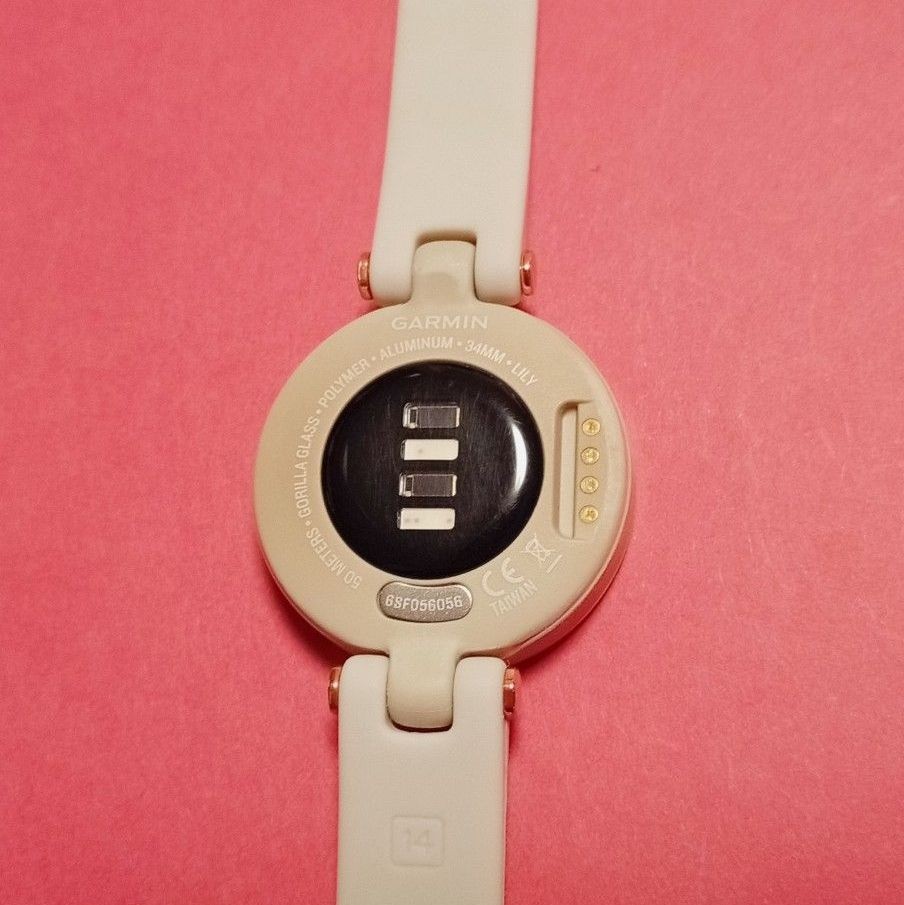 GARMIN LILY Smartwatch Bluetooth Black Womens GPS Sport Watch Working Used