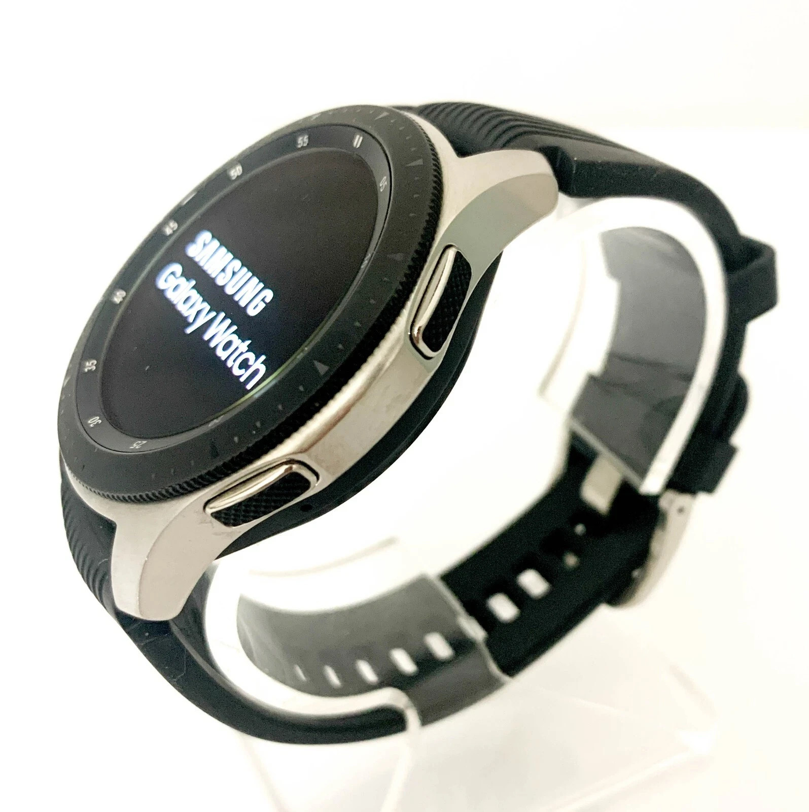 Samsung Galaxy Watch SM-R800 AMOLED Smartwatch 46mm Stainless Steel – USED