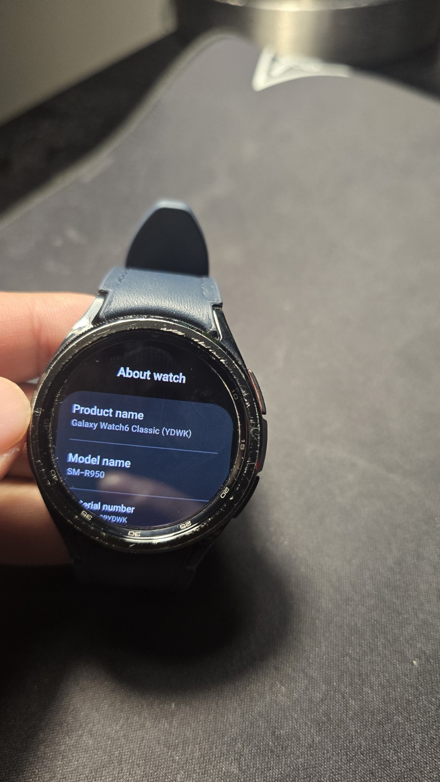 Samsung Galaxy Watch6 Classic 43mm SM-R950, Bluetooth, Wi-Fi, GPS