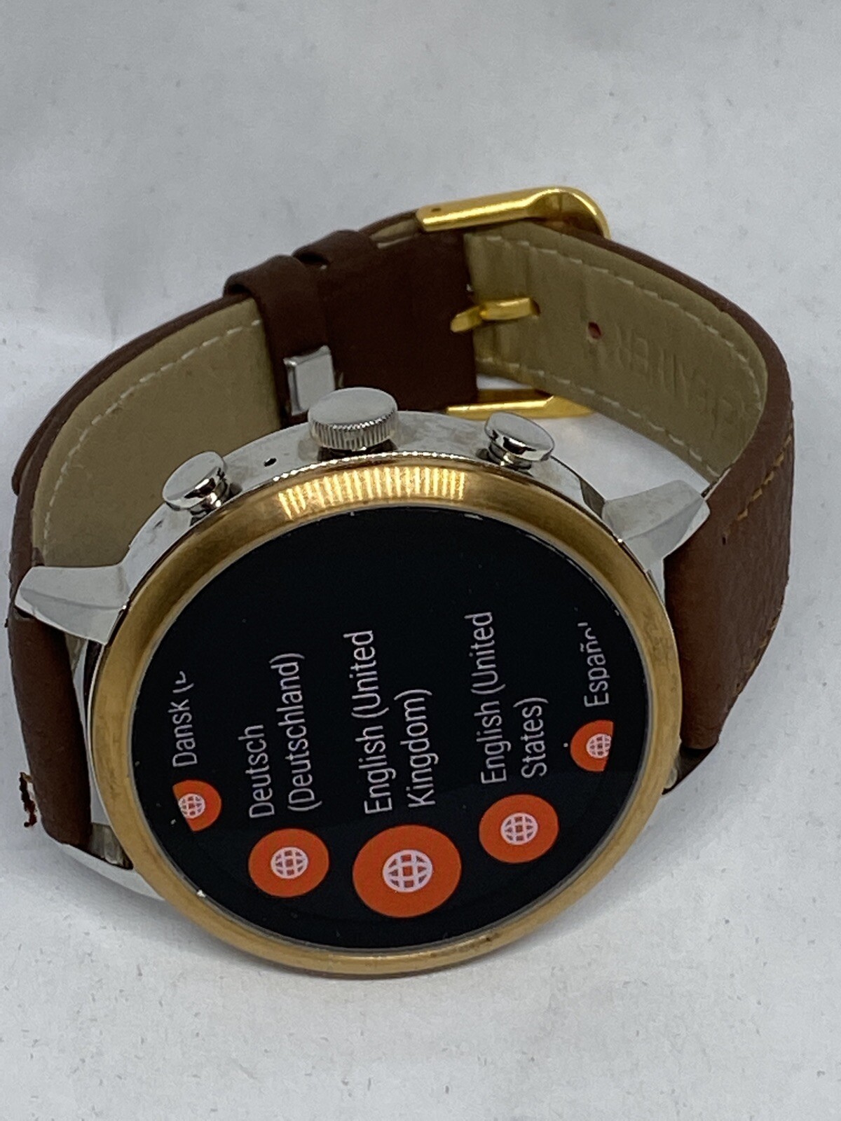 Fossil Gen 4 Authentic Digital Dial Smart Watch Custom Band FTW6016 LT355