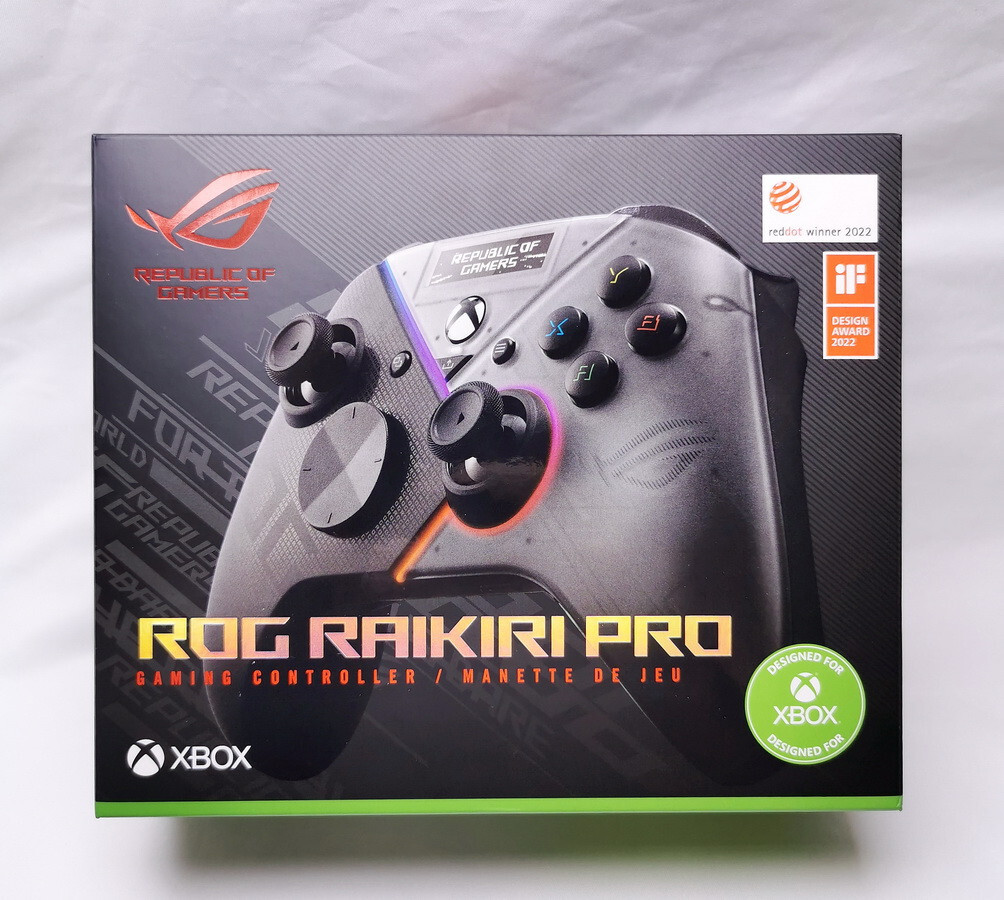 [DHL US] ASUS ROG RAIKIRI Pro PC [ Wired ] Gamepad Gaming Controller for PC XBOX
