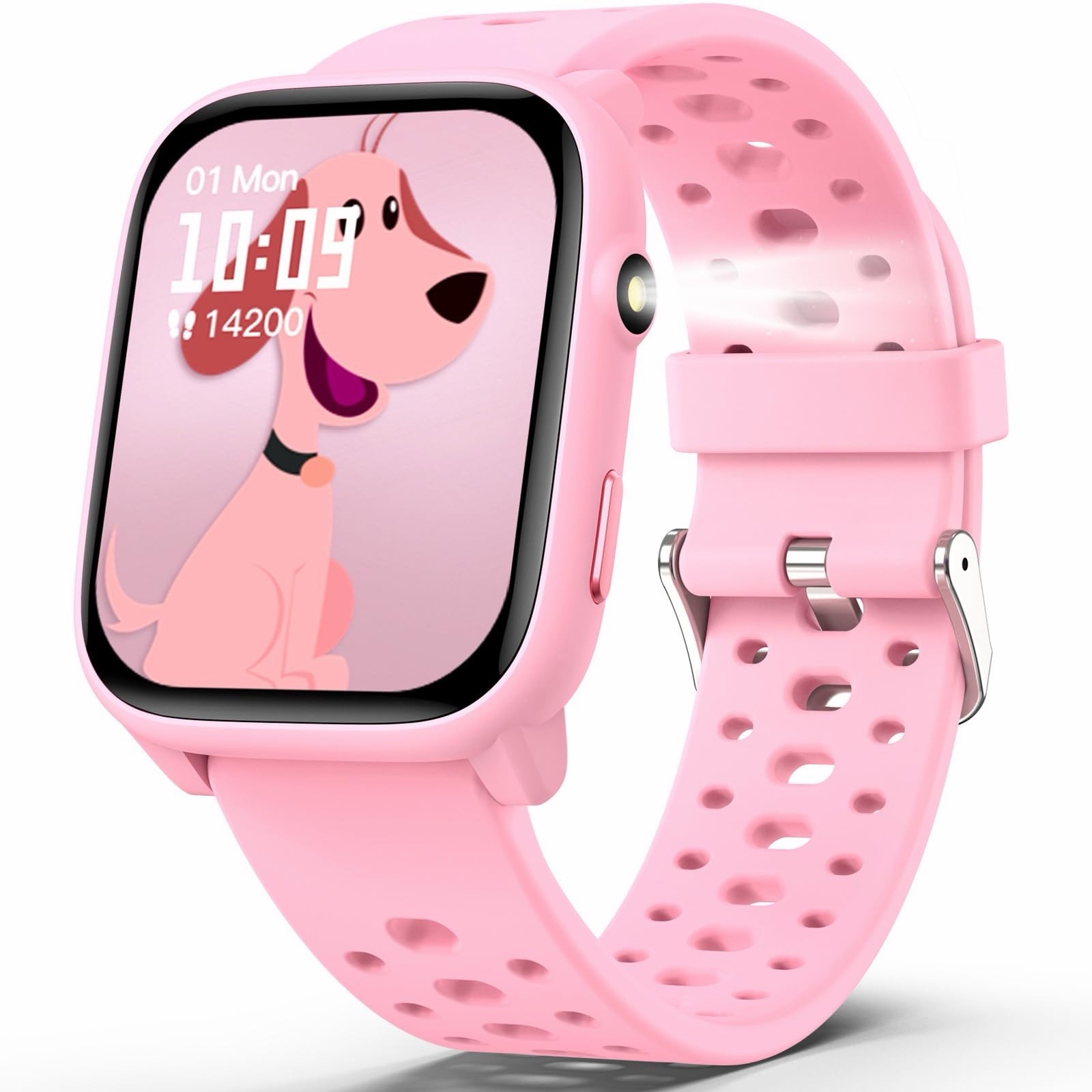MgaoLo Kids Smart Watch 1.85″ Upgrade – Fitness Tracker with Heart Rate Sleep