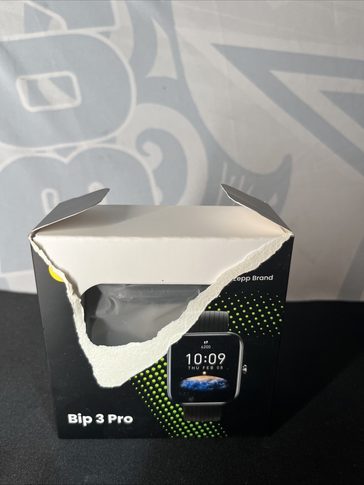 ¥ Amazfit Bip 3 Pro 43mm Smartwatch with Heart Rate Monitor – Black – NewOpenBox