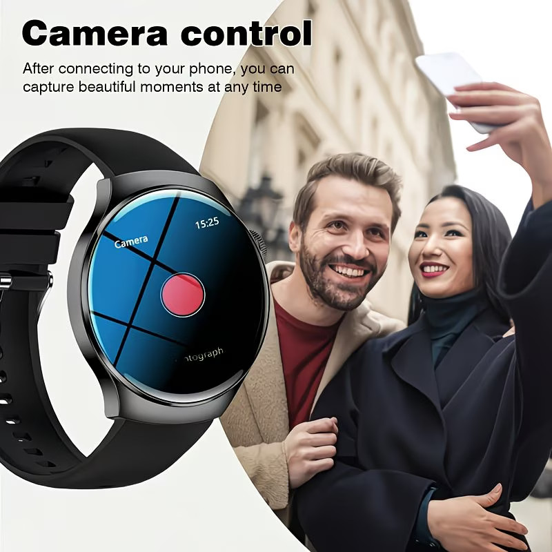 Smart Watch 1.7″ Men (Call Receive/Dial) Android Rugged Fitness Tracker
