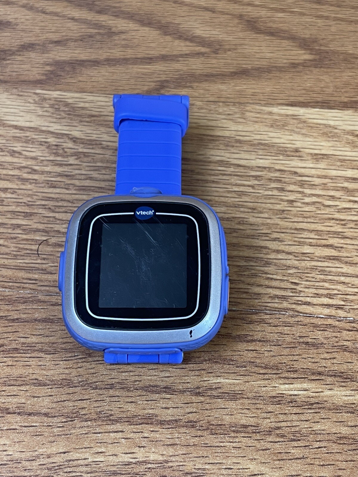 VTech Kidizoom DX VT5334 Blue Rubber Band Digital Dial Touch Screen Smartwatch