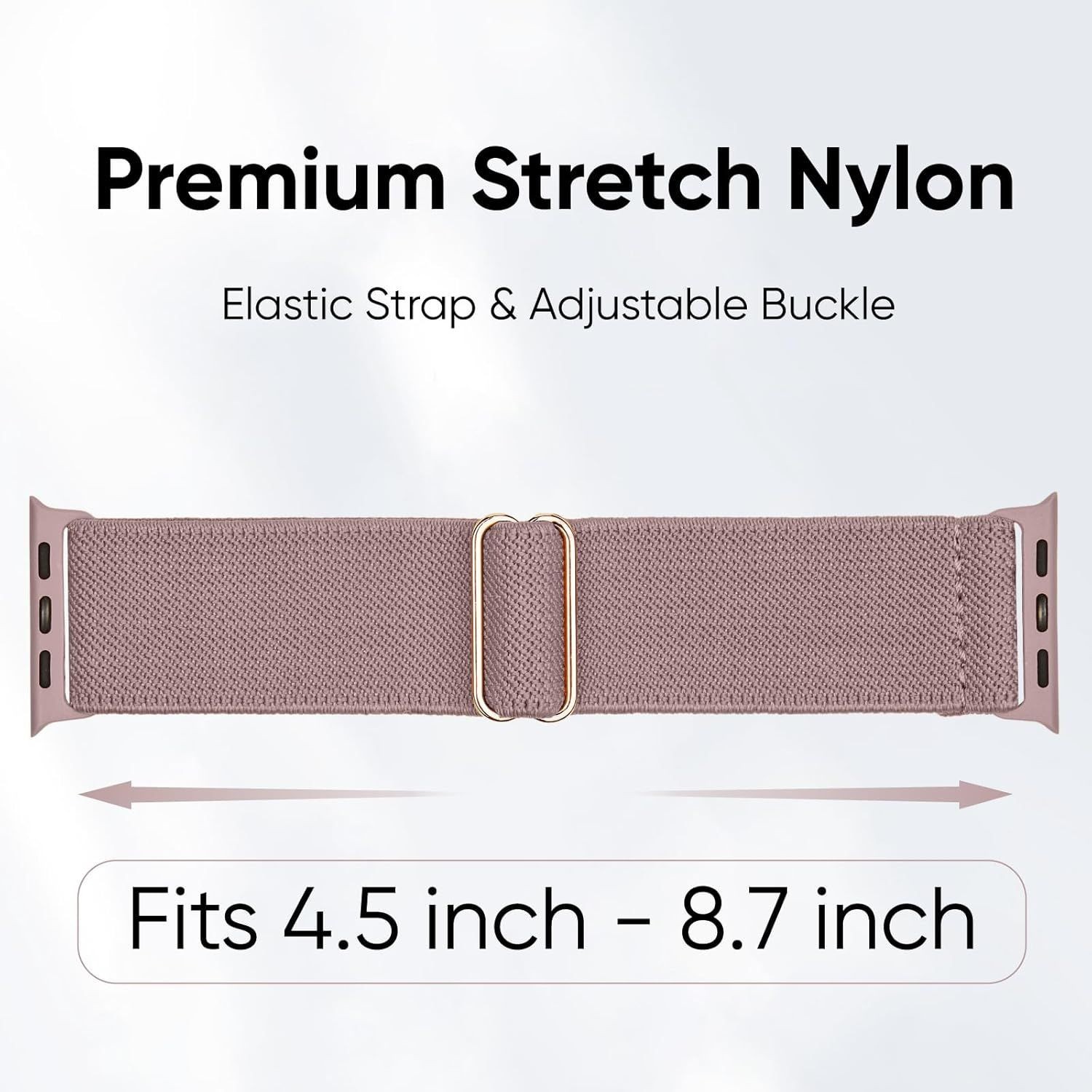 10-Pack Water-Resistant Stretchy Straps for Apple Watch 40mm 44mm Bands
