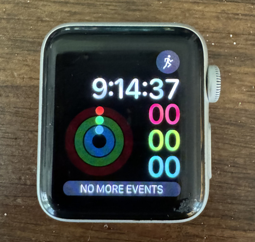 3- Apple Watch Series 3 38mm Silver Aluminum Case with Multiple Bands
