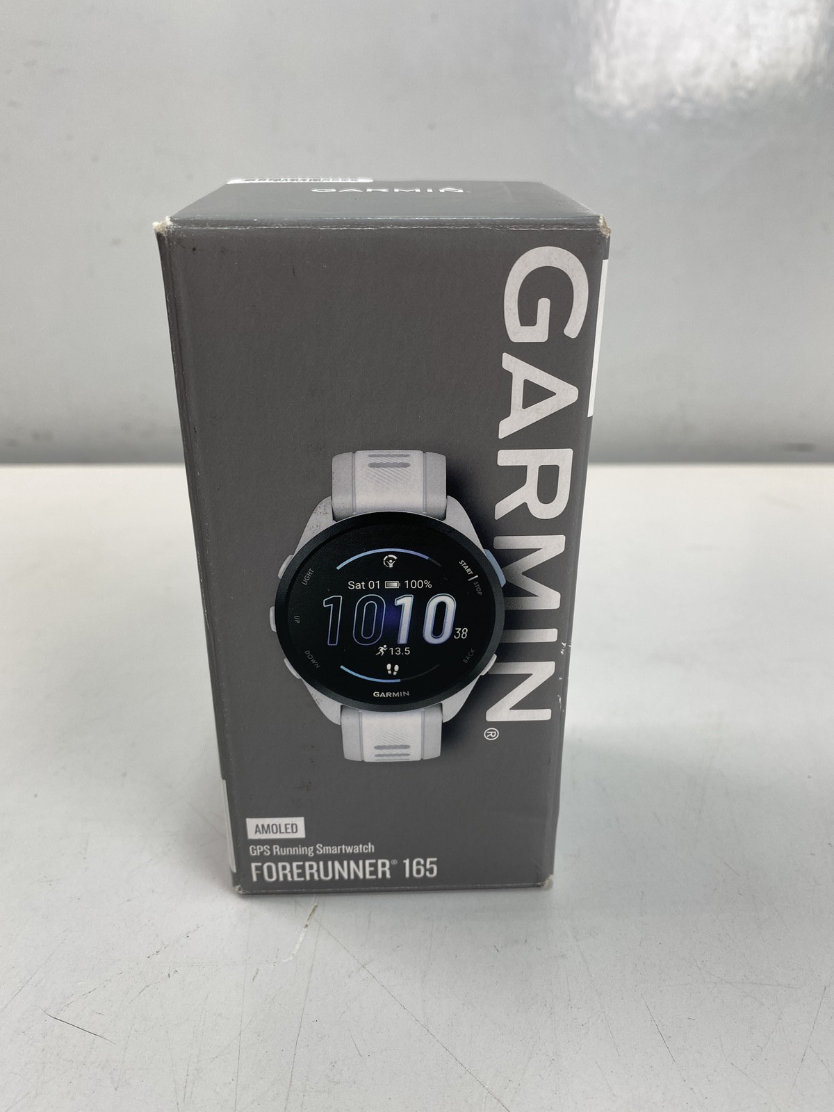 Garmin Forerunner 165, Running Smartwatch, Colorful AMOLED Display – Whitestone