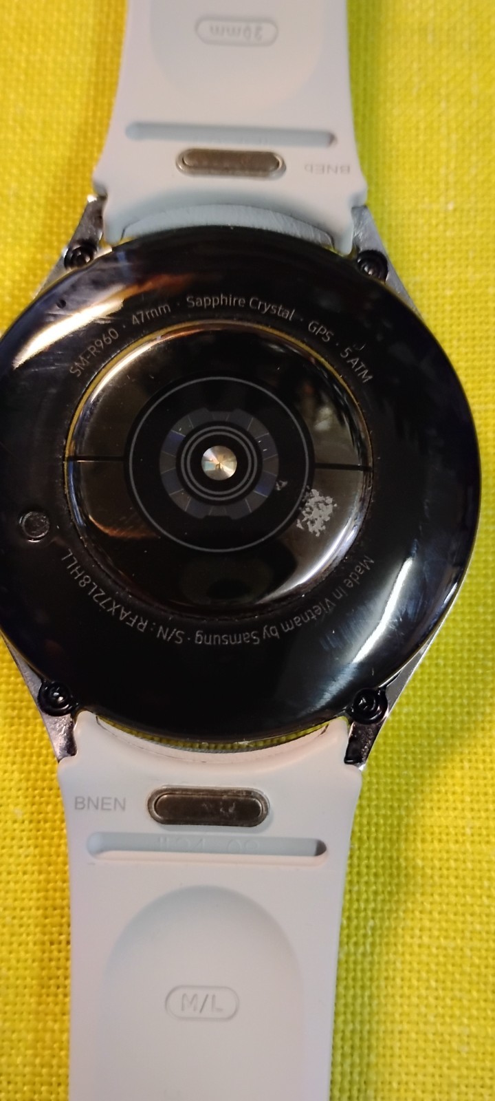 Samsung Galaxy Watch6 Classic SM-R960 47mm Stainless Steel Case with Hybrid Band