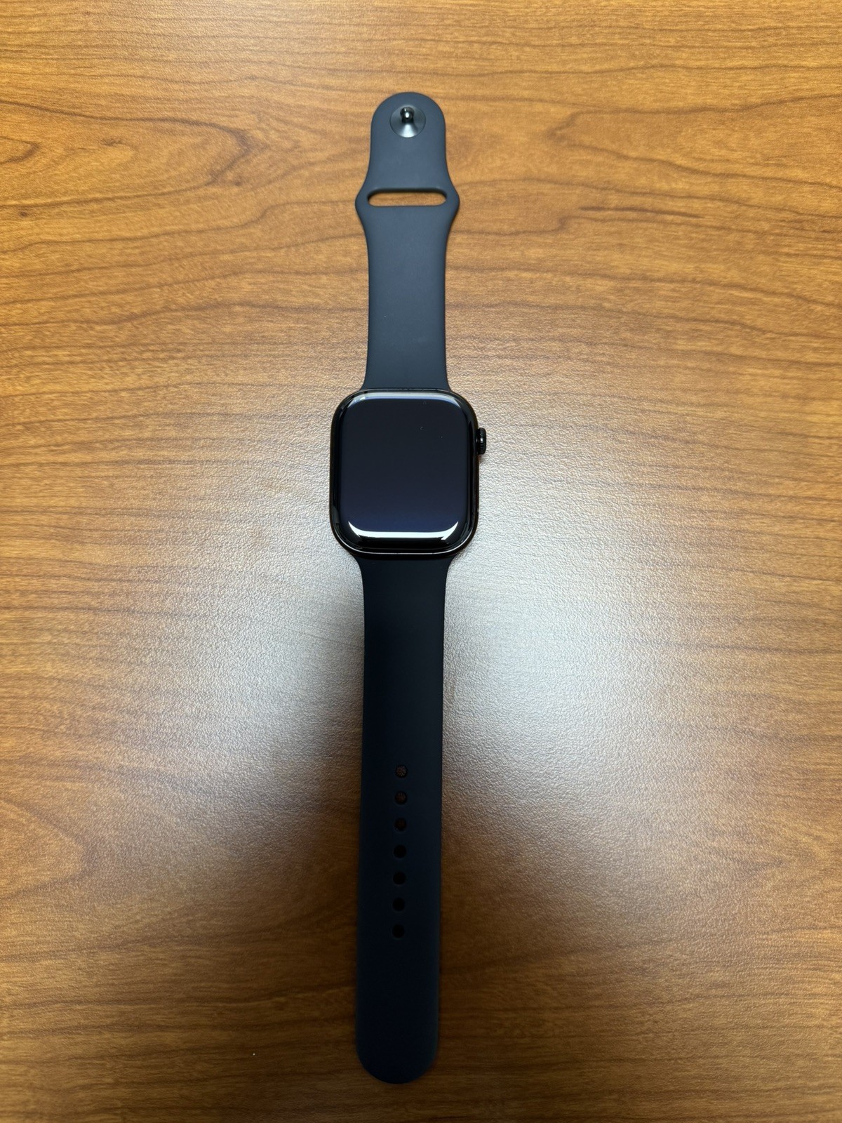 Apple Watch Series 11 46mm GPS Jet Black Case with Black Sport Band MEUX4LW/A