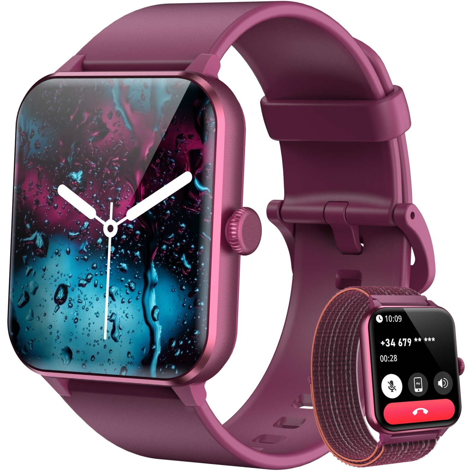 Smart Watch Women Men Fitness Tracker Blood Pressure Heart Rate Sport Watches US