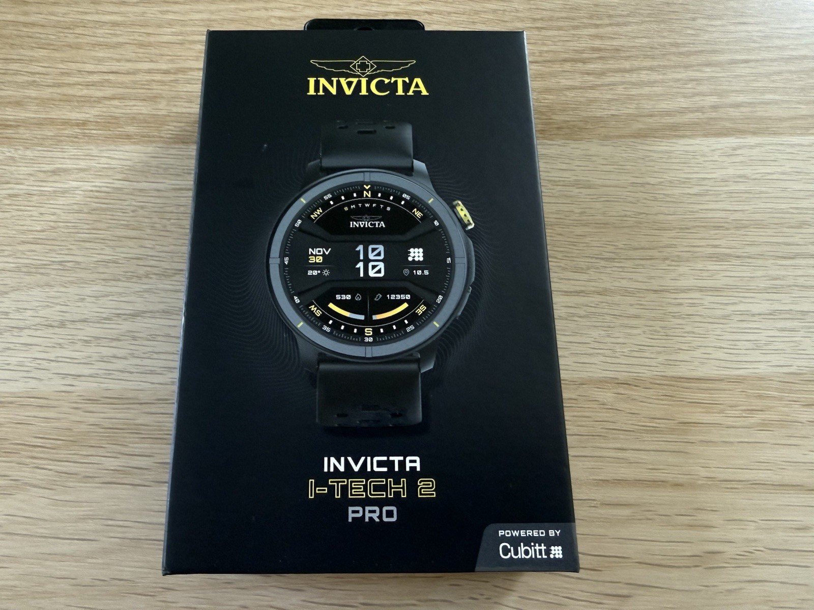 Invicta I-Tech 2 Pro ITECH-005 Unisex Black Band 46mm New IOS/Android