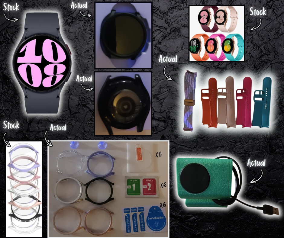 Samsung Galaxy Watch6 40mm Black Smartwatch Ultimate Bundle