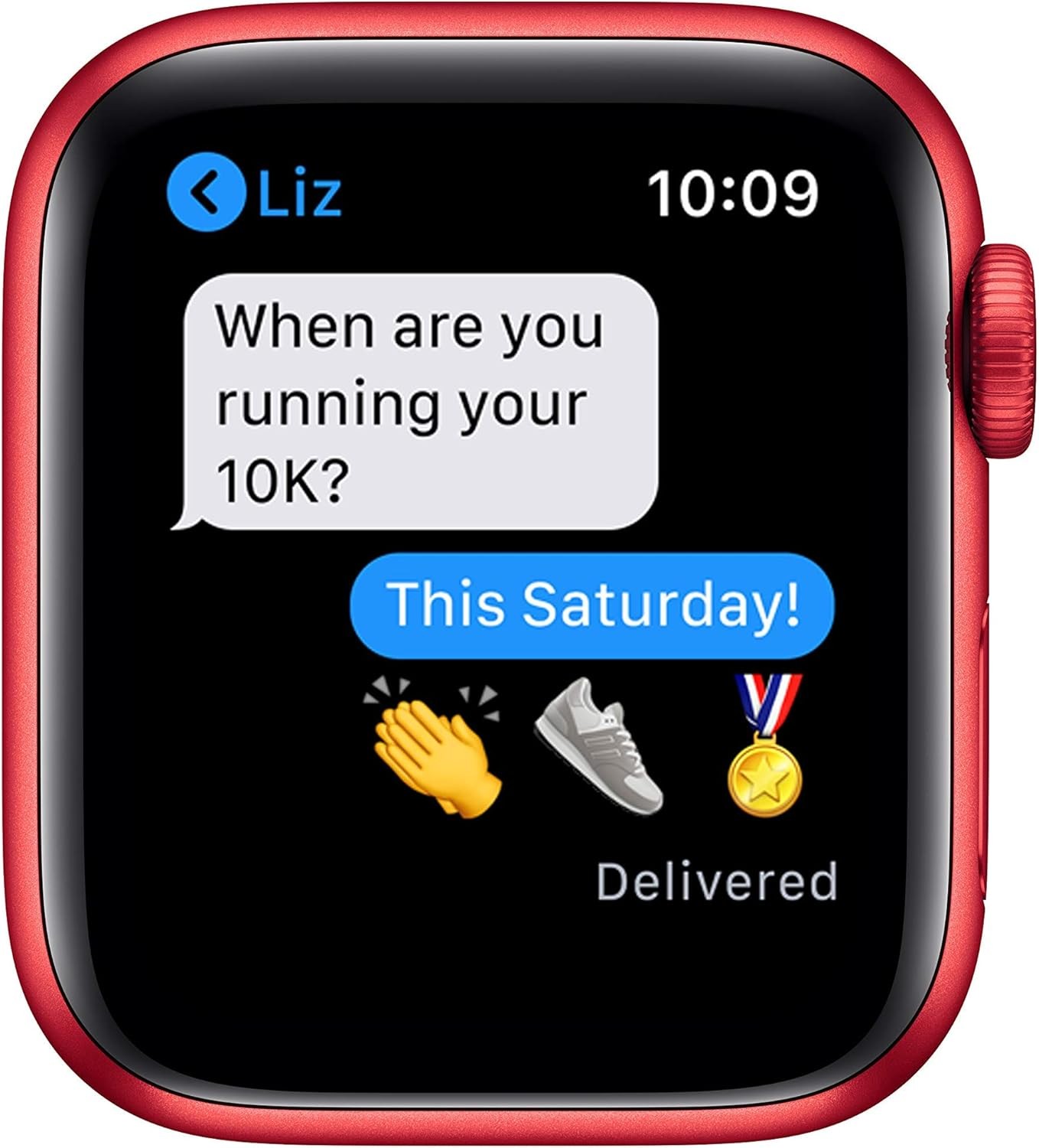 Apple Watch 6 40mm GPS PRODUCT(RED) Case RED Band Refurb Very Good M00A3LL/A