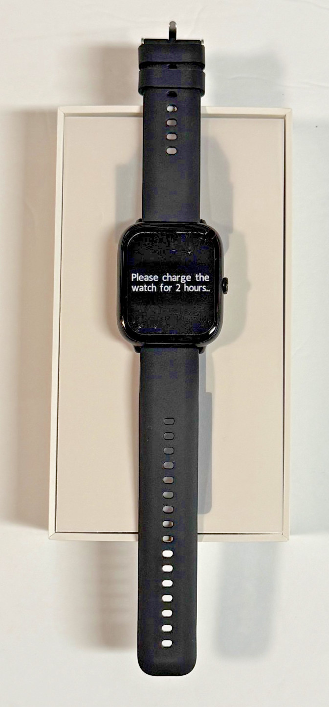 Early Sincere Smart Watch 2.06 amoled display T22 black NEW Sealed box