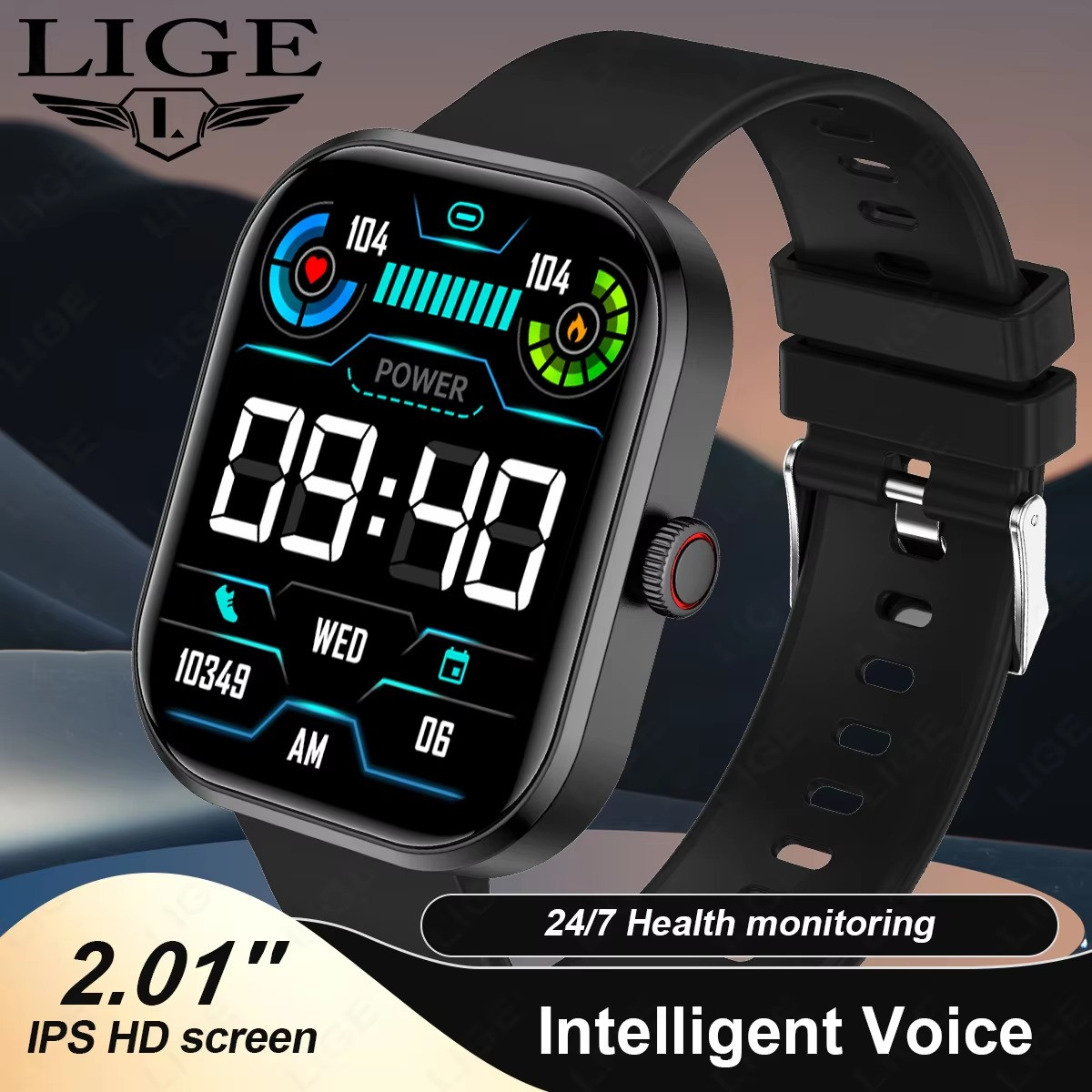 2026 Smart Watch For Men/Women, Waterproof Smartwatch Bluetooth iPhone Samsung