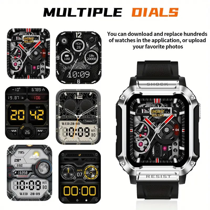 Smart watch, wireless calling/ dial, multi -Sport mode, calling reminder NK36