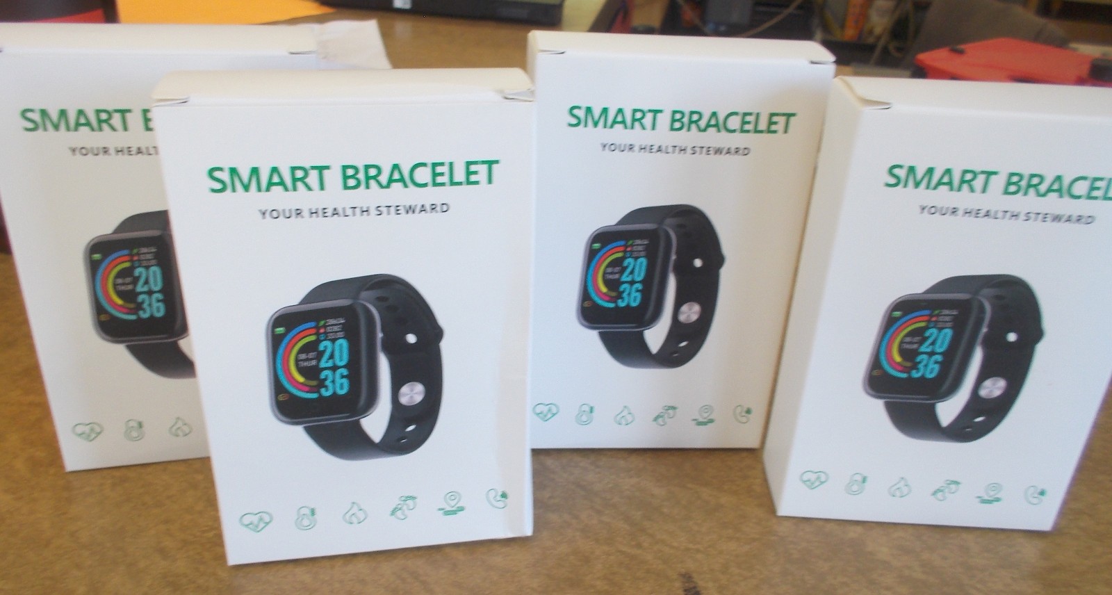 Smart Bracelet “Your Health Steward” Fitness Tracker/ Smart Health & HR Monitor