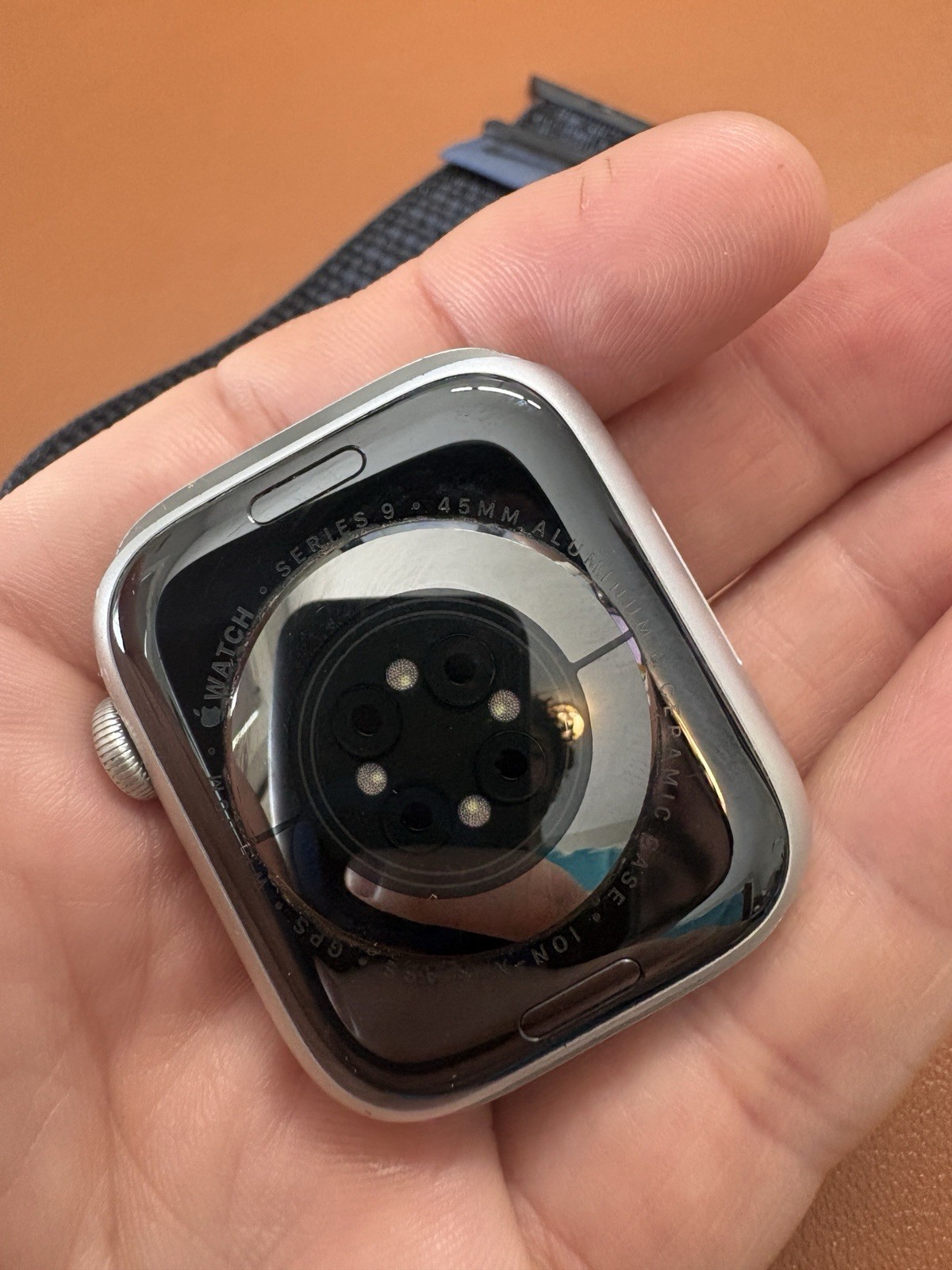 Apple Watch 9 45mm Aluminum, Titanium Case Sport Band GPS WiFi