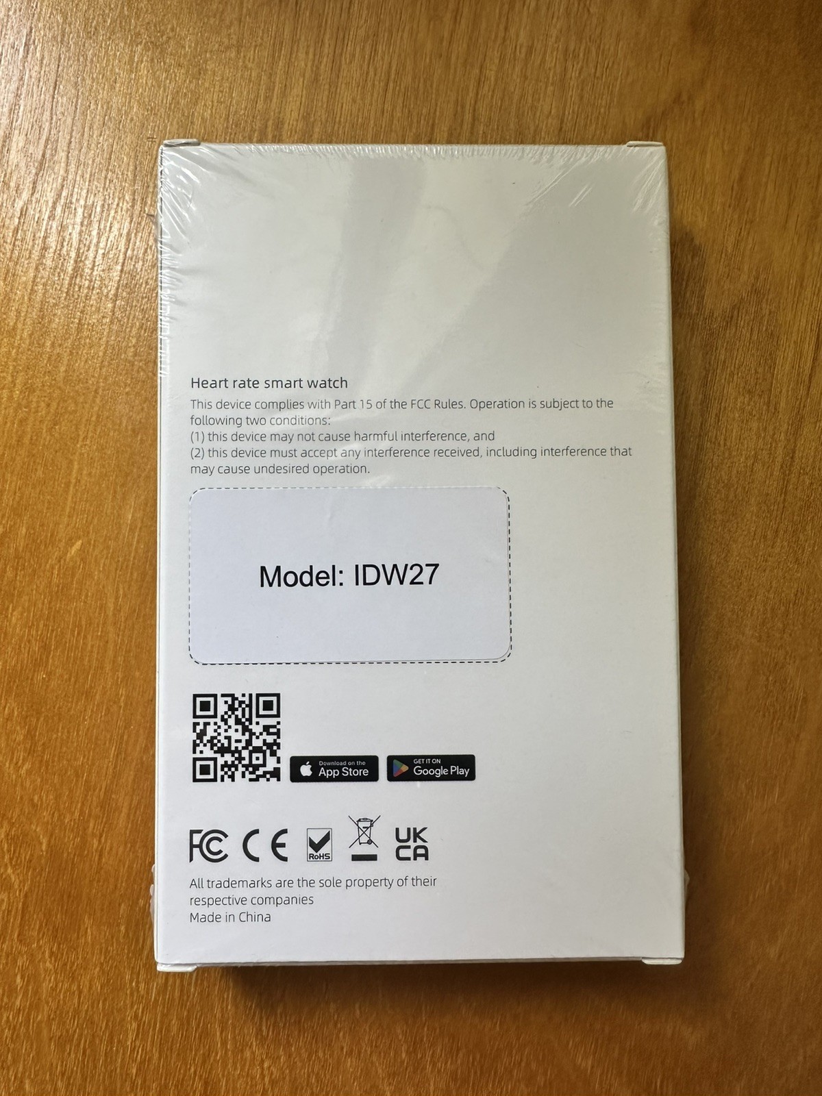 Very Fit Waterproof Smart Watch IDW27 – Bluetooth