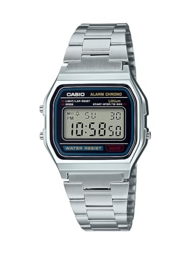 Casio A158WA-1JH Men’s Silver Watch Casio Collection Japan NEW