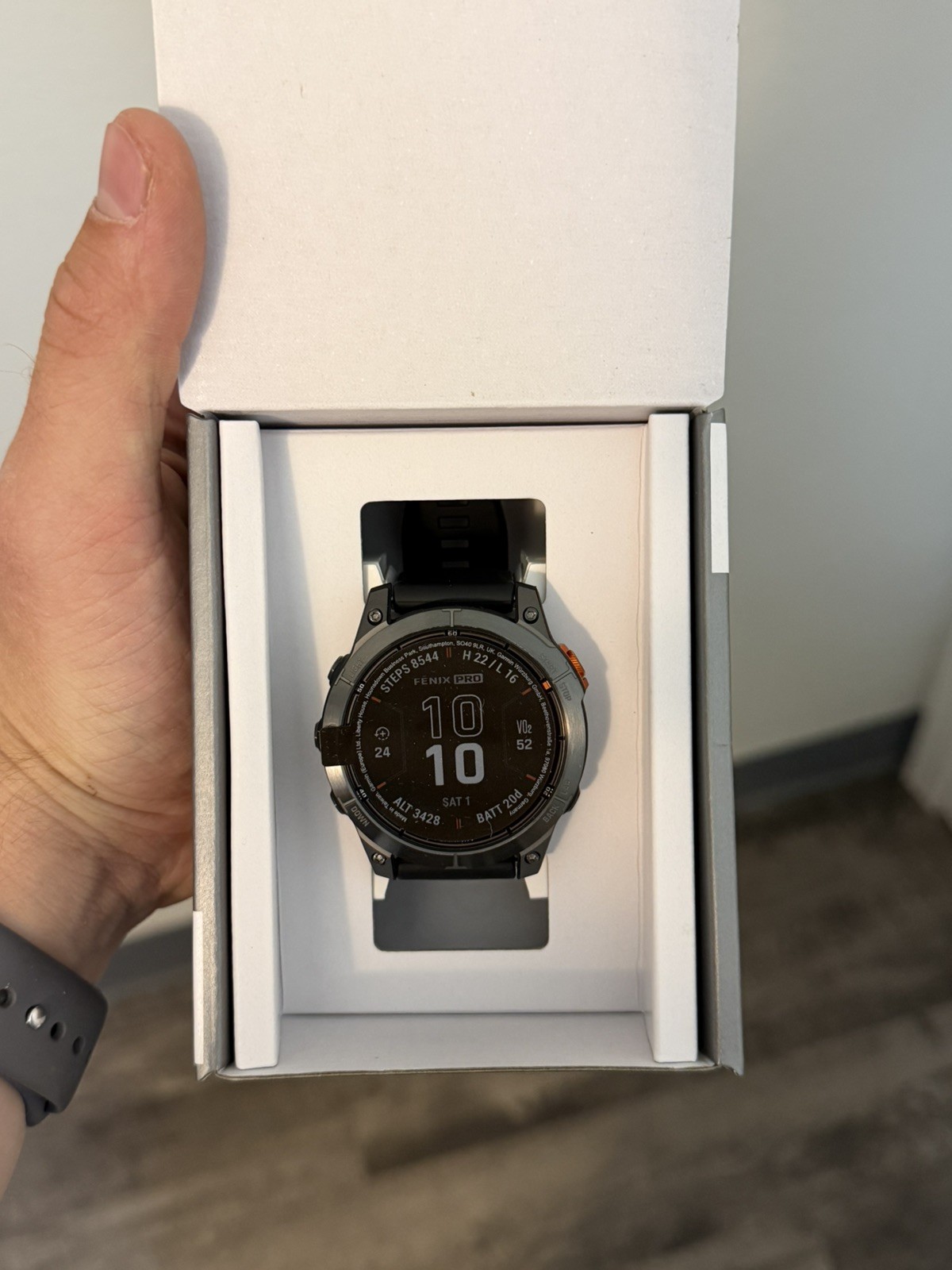 Garmin Fenix 7 Pro Solar Edition Smartwatch Slate Gray, Black Band – BRAND NEW
